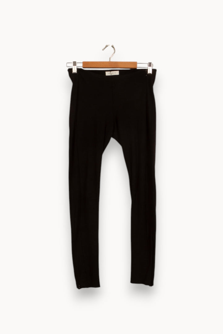 Legging Noir - Taille S/36 de la marque Sandro | PARAD42140 - Vendu par Paradigme - Image 2
