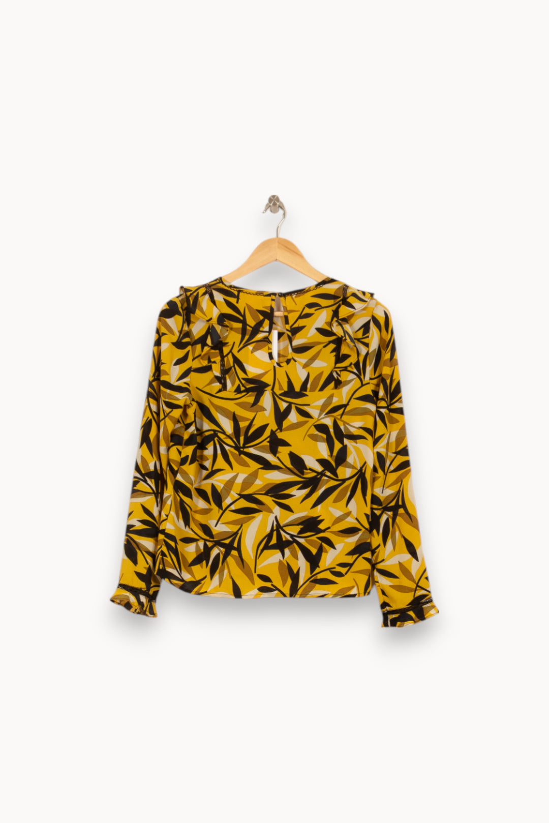 Blouse Jaune et Noire - Taille S/36 de la marque Grace & Mila | PARAD42152 - Vendu par Paradigme - Image 4