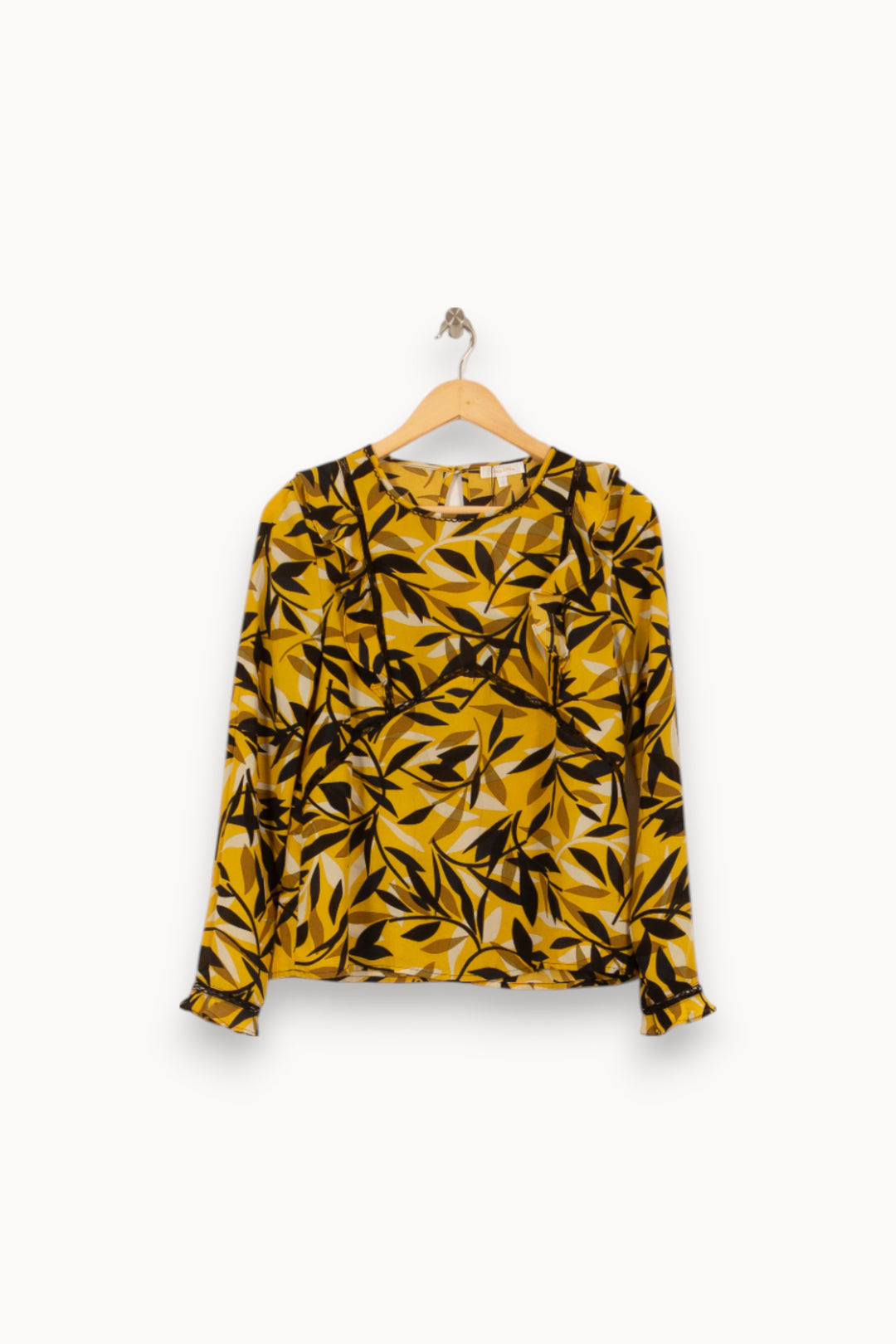 Blouse Jaune et Noire - Taille S/36 de la marque Grace & Mila | PARAD42152 - Vendu par Paradigme - Image 2