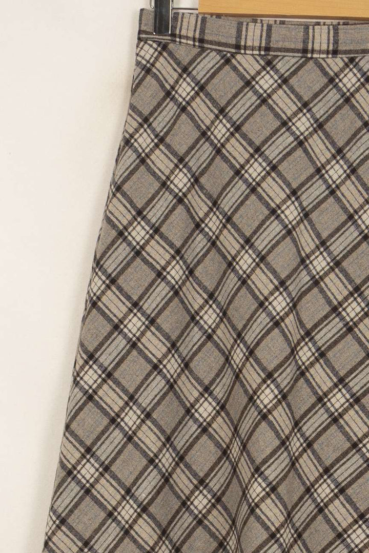 Jupe Longue Grise et Beige - Taille L/40 de la marque Humility | PARAD42160 - Vendu par Paradigme - Image 3