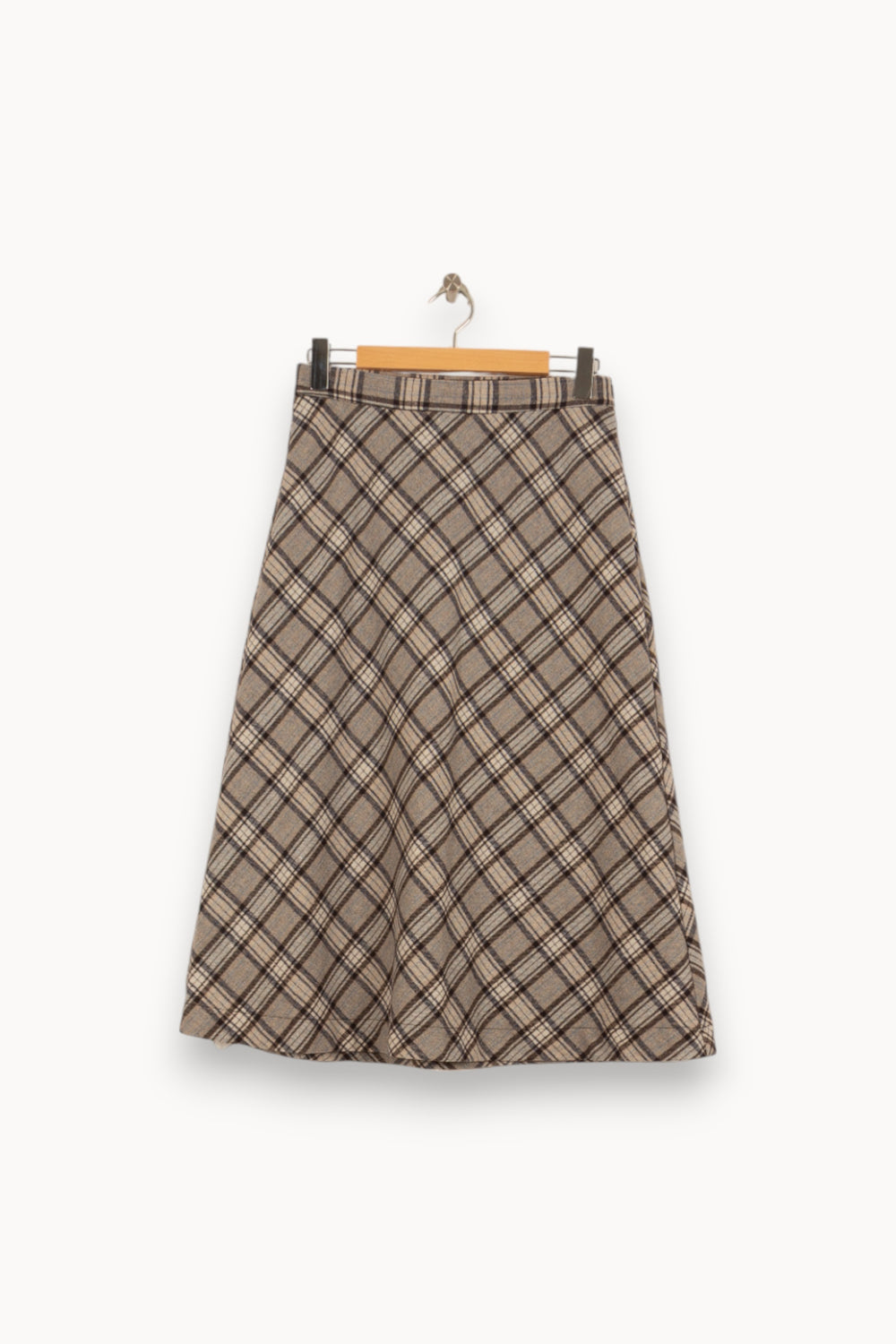 Jupe Longue Grise et Beige - Taille L/40 de la marque Humility | PARAD42160 - Vendu par Paradigme - Image 2