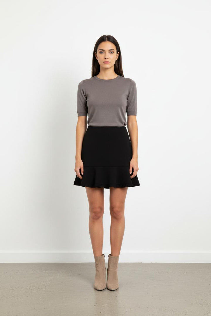 Jupe Volantée Noire - Taille L/40