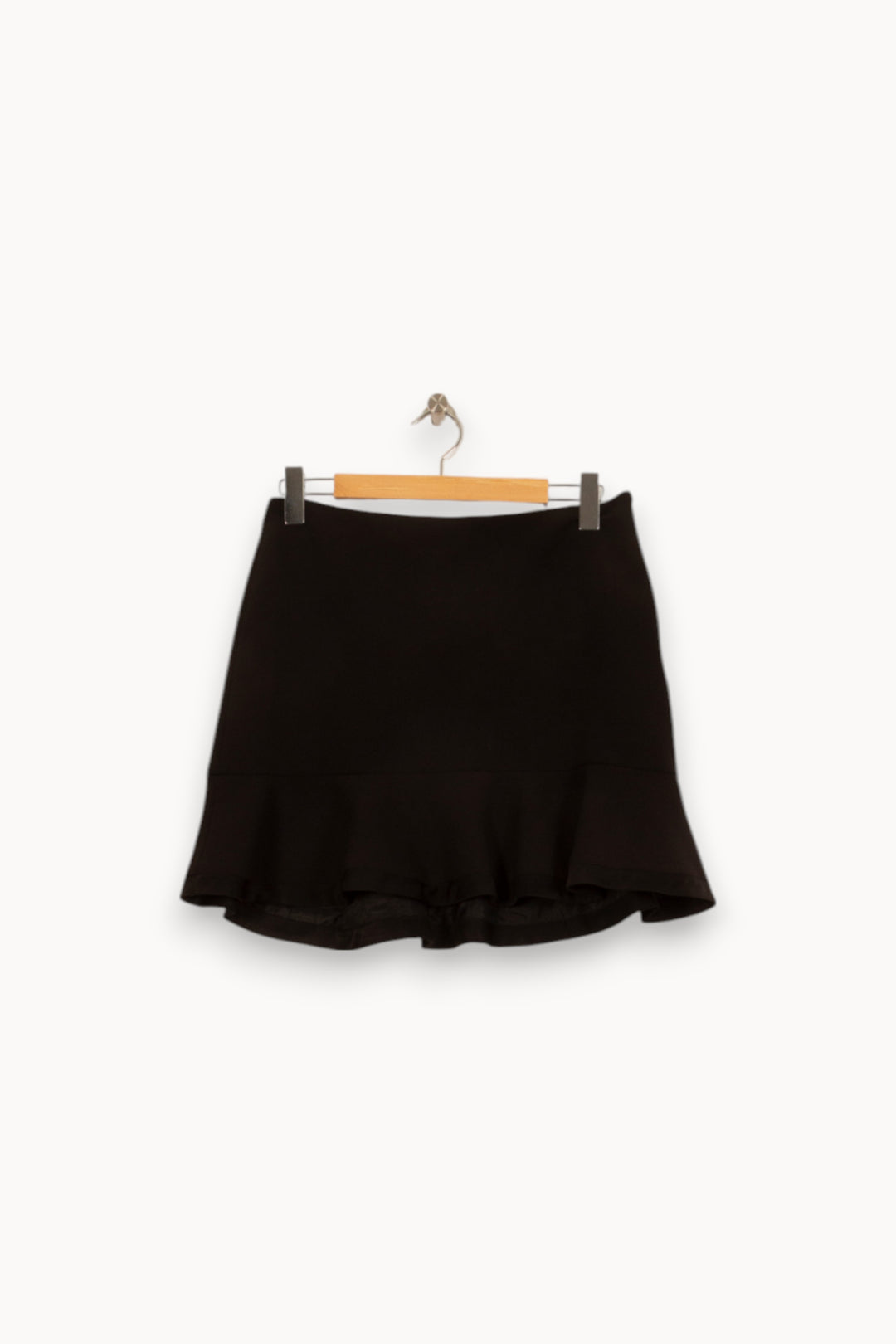 Jupe Volantée Noire - Taille L/40 de la marque Claudie Pierlot | PARAD42161 - Vendu par Paradigme - Image 2