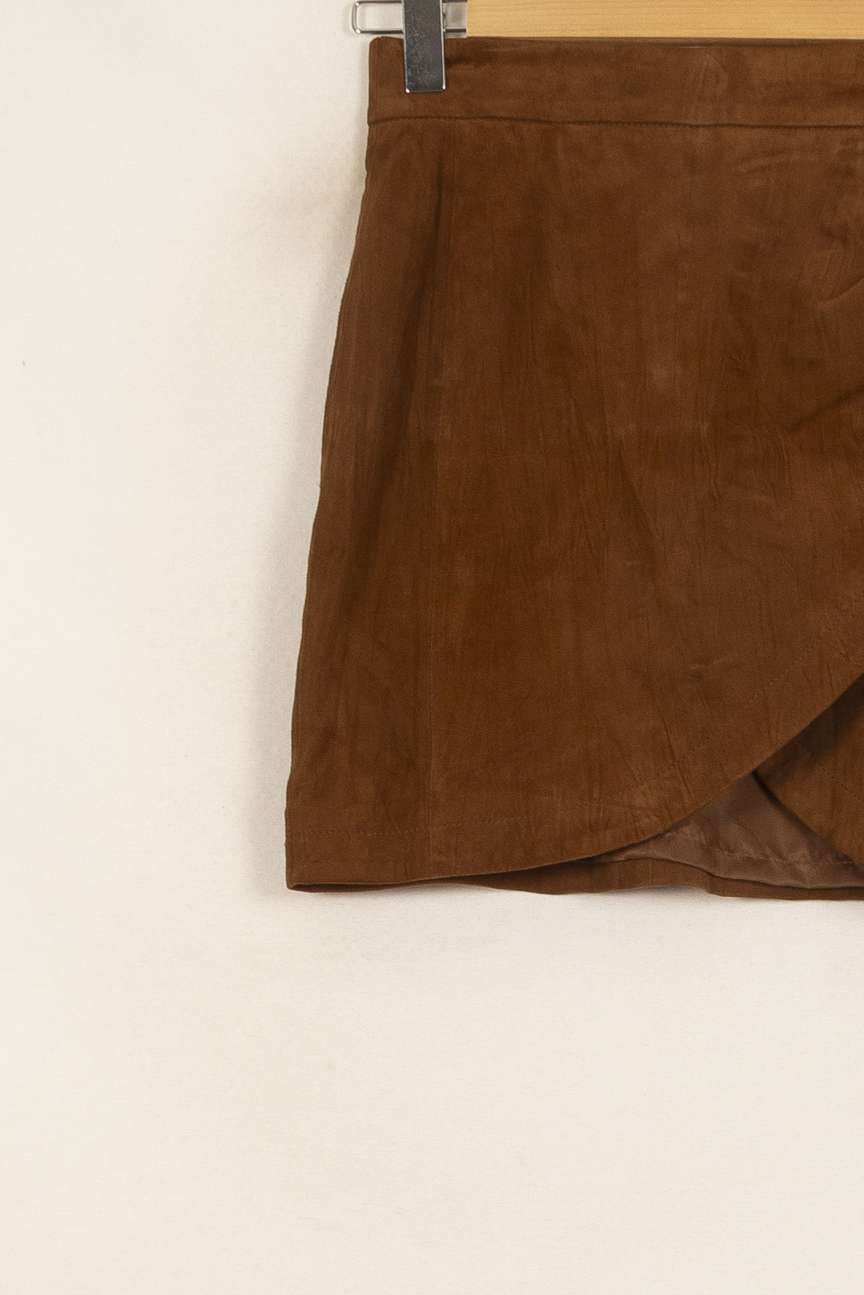 Jupe Portefeuille Marron - Taille XS/34 de la marque Zadig&Voltaire | PARAD42172 - Vendu par Paradigme - Image 3