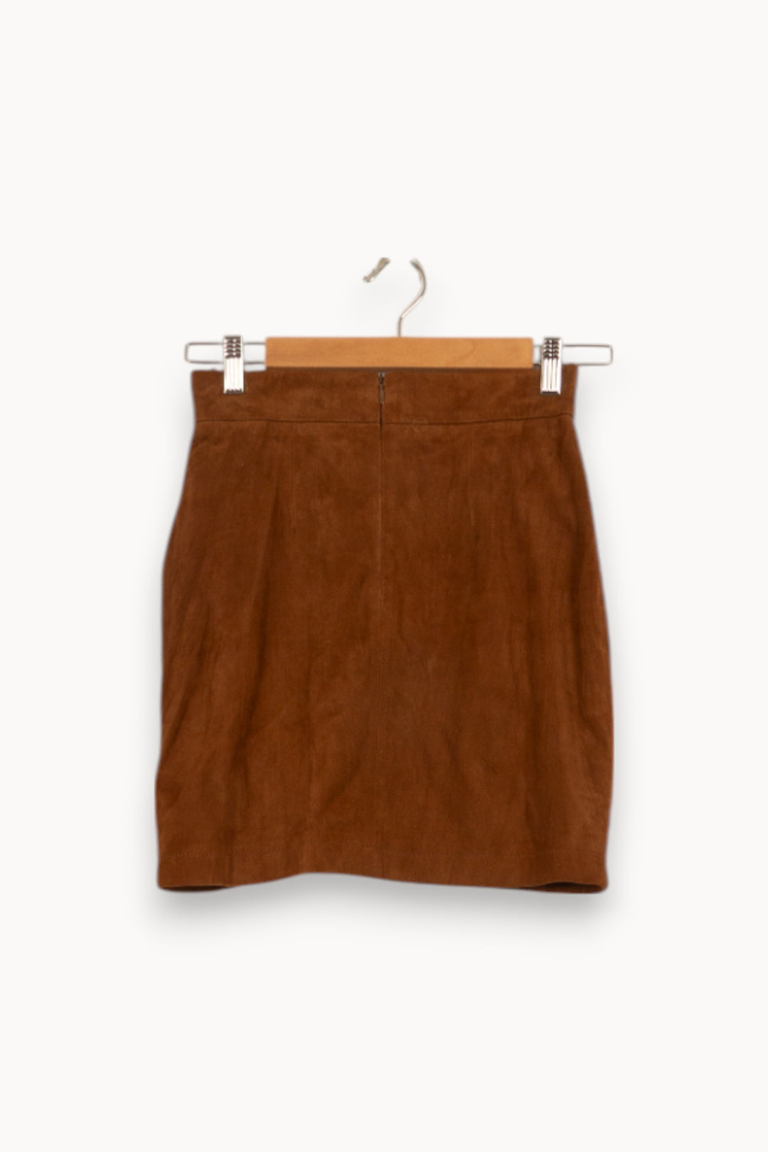 Jupe Portefeuille Marron - Taille XS/34 de la marque Zadig&Voltaire | PARAD42175 - Vendu par Paradigme - Image 4