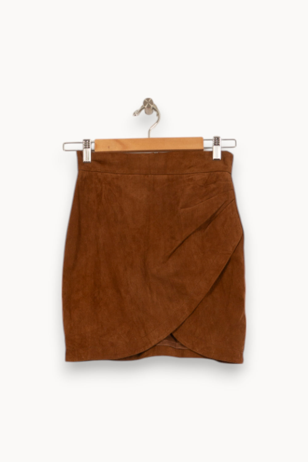 Jupe Portefeuille Marron - Taille XS/34 de la marque Zadig&Voltaire | PARAD42175 - Vendu par Paradigme - Image 2