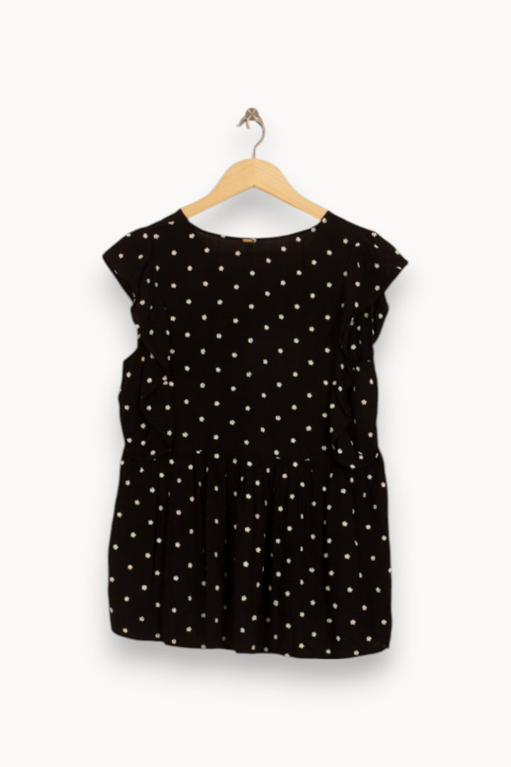 Blouse Noire et Blanche - Taille M/38 de la marque I.Code | PARAD42191 - Vendu par Paradigme - Image 4