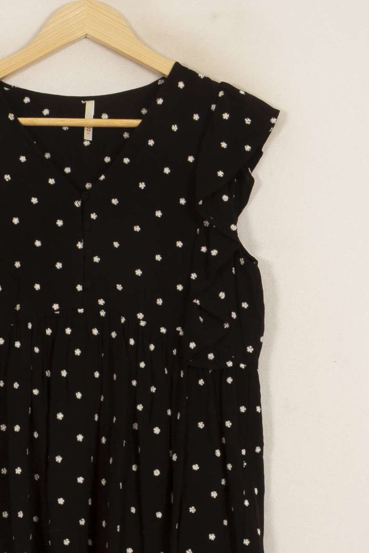 Blouse Noire et Blanche - Taille M/38 de la marque I.Code | PARAD42191 - Vendu par Paradigme - Image 3