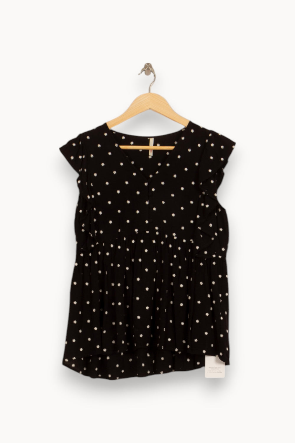 Blouse Noire et Blanche - Taille M/38 de la marque I.Code | PARAD42191 - Vendu par Paradigme - Image 2