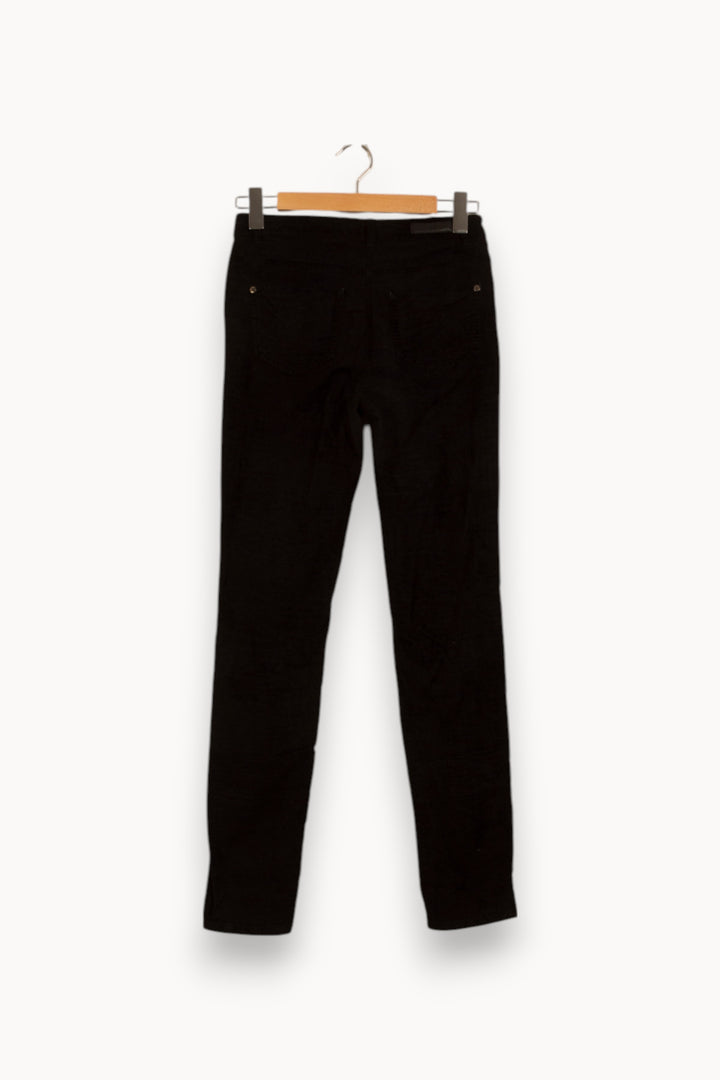 Pantalon Noir - Taille S/36 de la marque Caroll | PARAD42197 - Vendu par Paradigme - Image 4