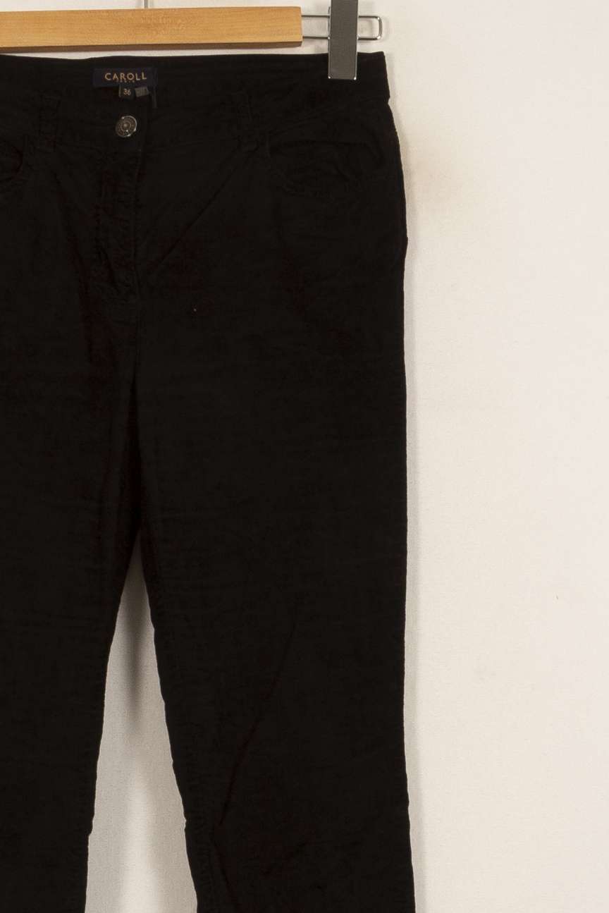Pantalon Noir - Taille S/36 de la marque Caroll | PARAD42197 - Vendu par Paradigme - Image 3