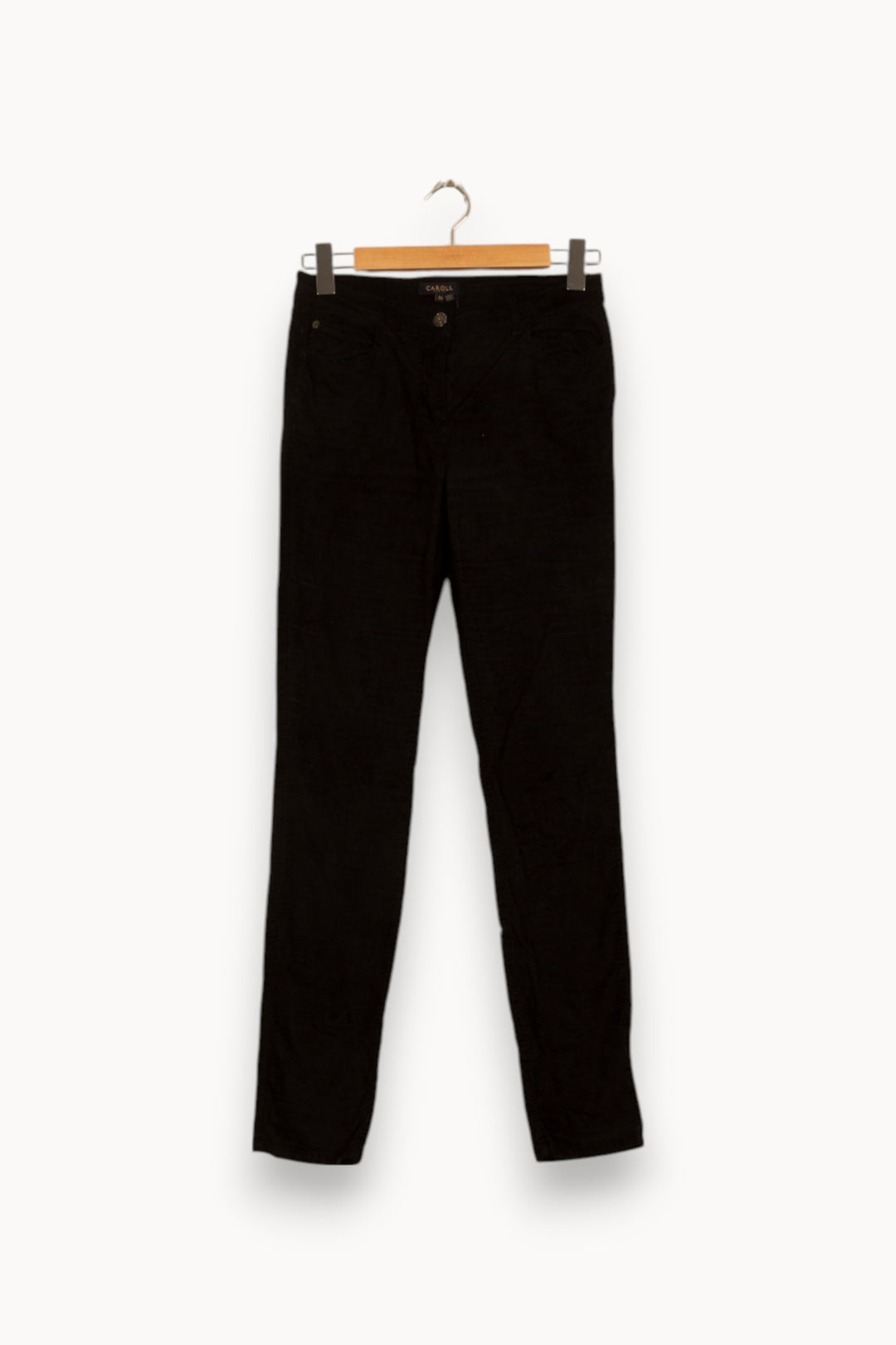 Pantalon Noir - Taille S/36 de la marque Caroll | PARAD42197 - Vendu par Paradigme - Image 2