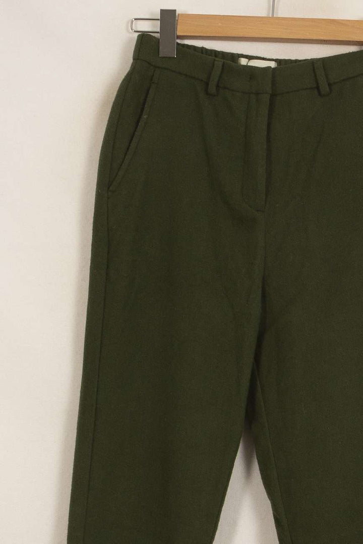 Pantalon Vert - Taille S/36 de la marque American Vintage | PARAD42205 - Vendu par Paradigme - Image 3