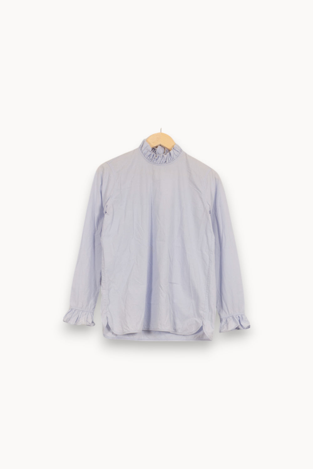 Blouse Bleue - Taille L/40 de la marque Sandro | PARAD42210 - Vendu par Paradigme - Image 2