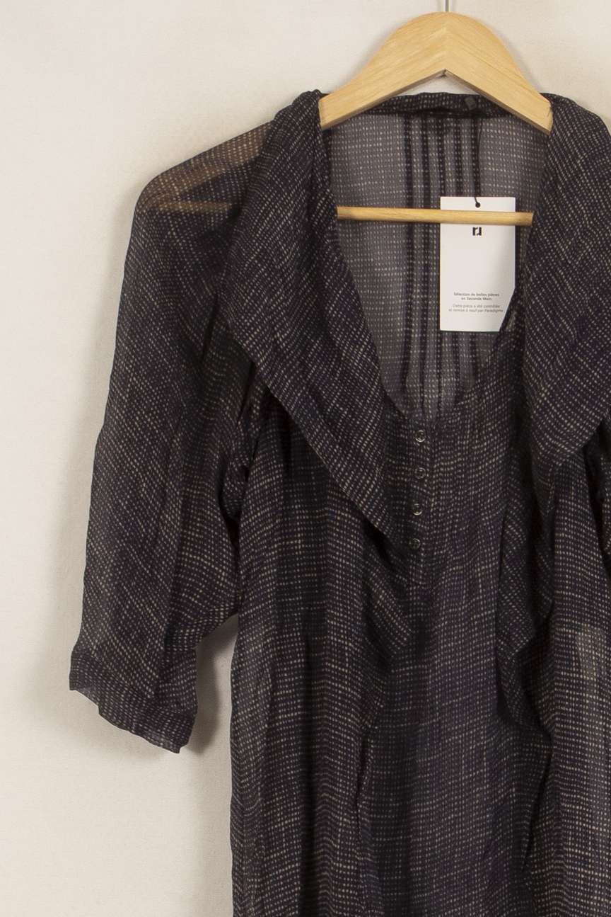 Blouse Bleue - Taille M/38 de la marque IKKS | PARAD42216 - Vendu par Paradigme - Image 3