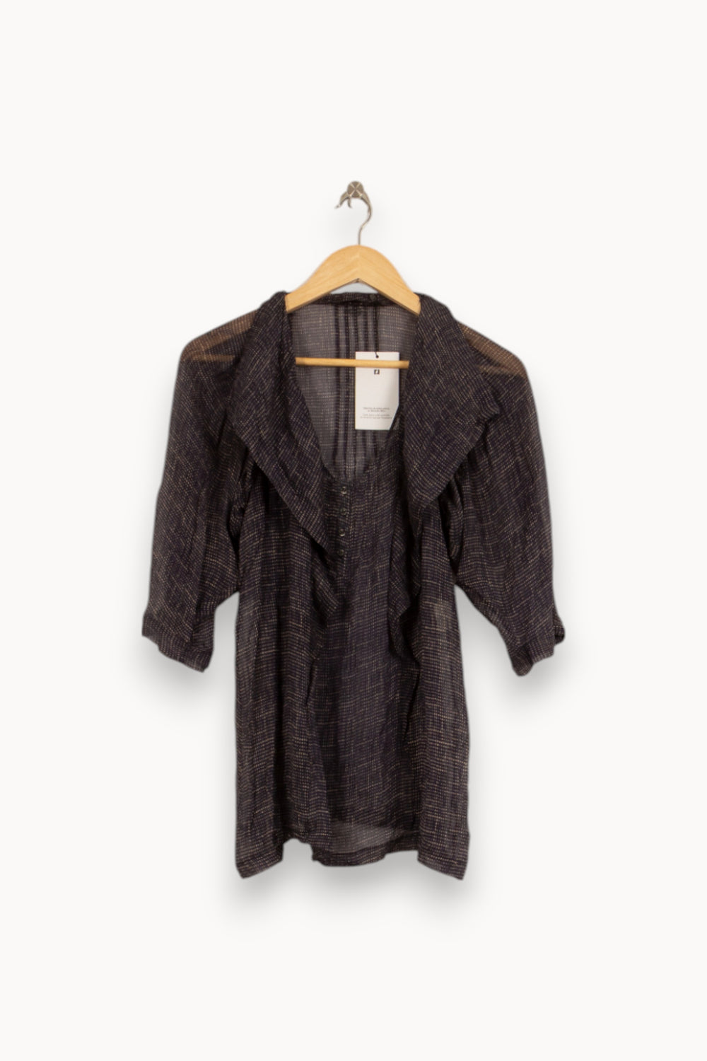 Blouse Bleue - Taille M/38 de la marque IKKS | PARAD42216 - Vendu par Paradigme - Image 2
