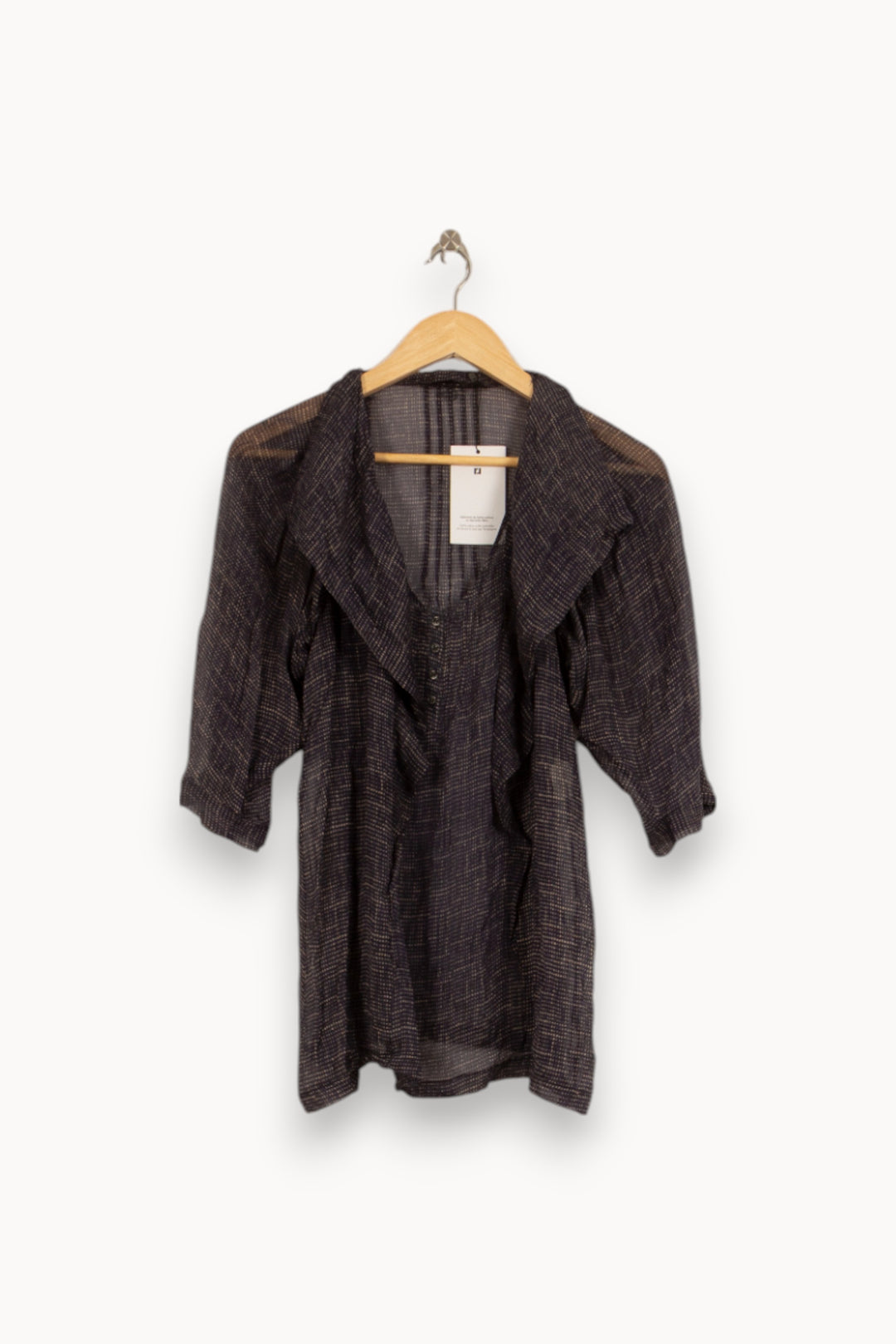 Blouse Bleue - Taille M/38 de la marque IKKS | PARAD42216 - Vendu par Paradigme - Image 2