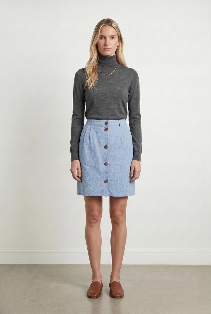 Jupe bleue - Taille XS/34 de la marque Sessùn | PARAD42227 - Vendu par Paradigme - Image 1
