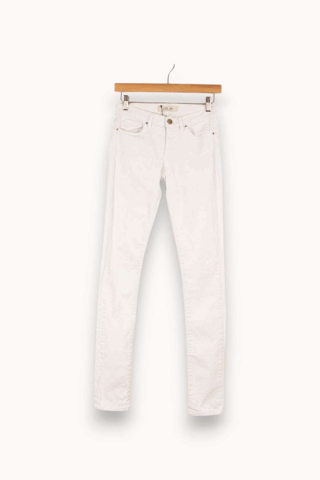 Jean blanc - Taille XS/34 de la marque I.Code | PARAD42234 - Vendu par Paradigme - Image 1