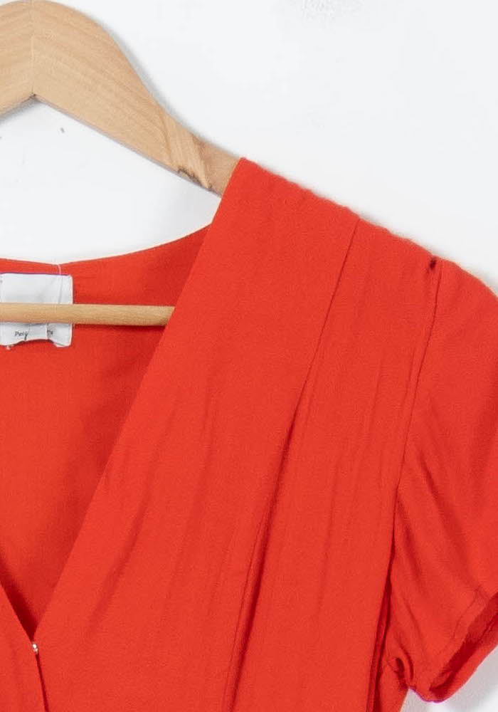 Robe rouge - Taille XS/34 de la marque Petite Mendigote | PARAD42238 - Vendu par Paradigme - Image 3
