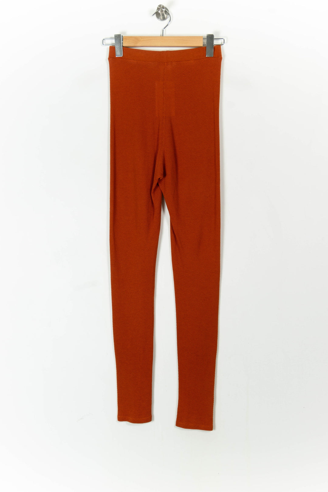 Pantalon en maille orange - Taille S/36 de la marque American Vintage | PARAD42240 - Vendu par Paradigme - Image 4