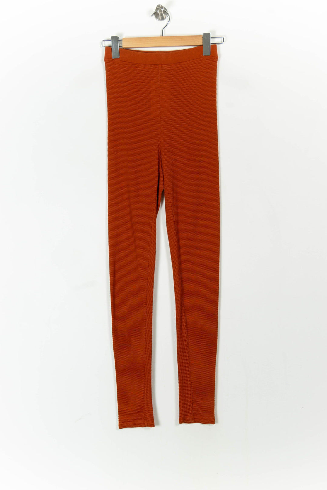 Pantalon en maille orange - Taille S/36 de la marque American Vintage | PARAD42240 - Vendu par Paradigme - Image 2