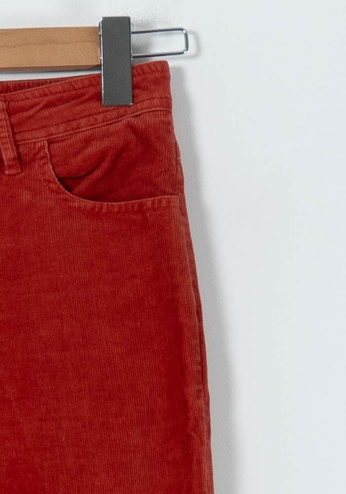 Pantalon rouge côtelé - Taille XS/34 de la marque Sessùn | PARAD42244 - Vendu par Paradigme - Image 3