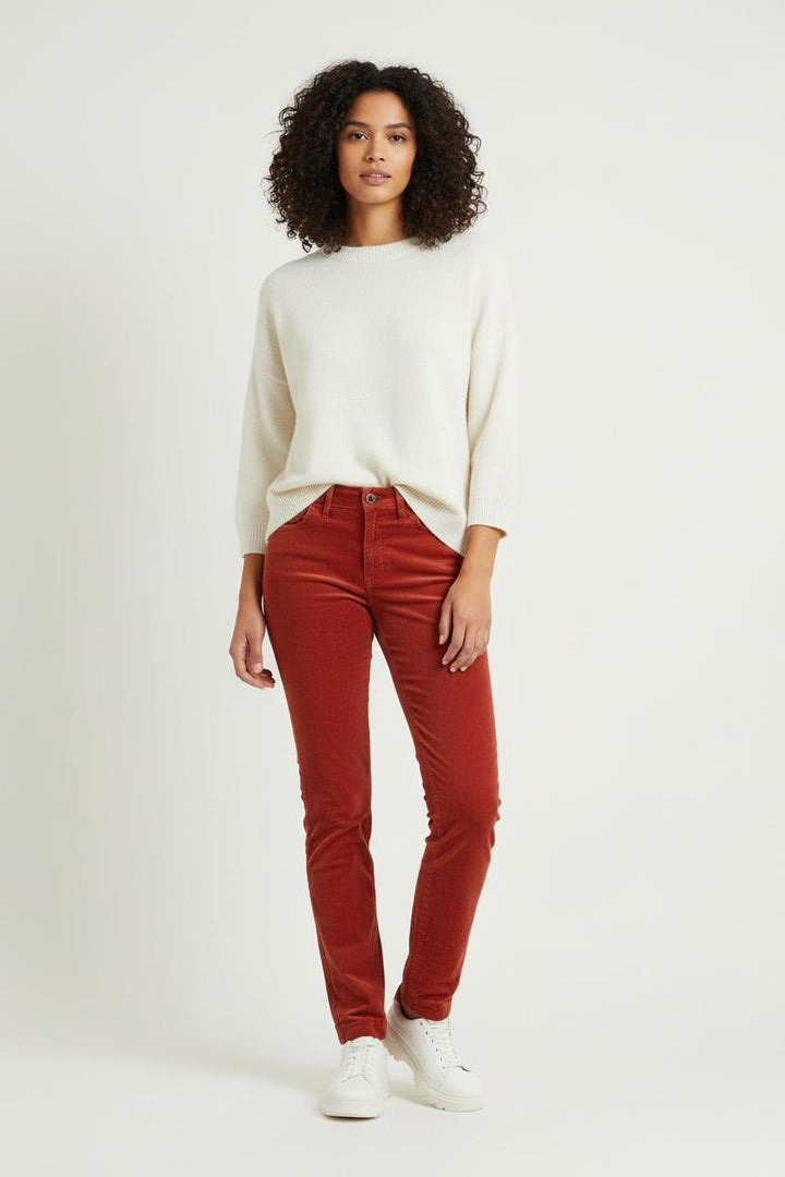 Pantalon rouge côtelé - Taille XS/34 de la marque Sessùn | PARAD42244 - Vendu par Paradigme - Image 1