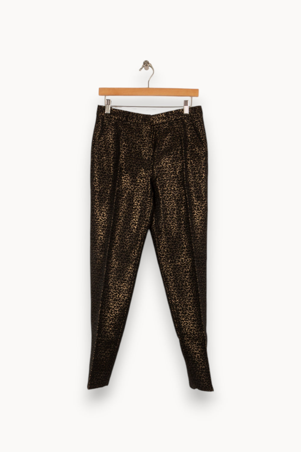Pantalon léopard noir/doré - Taille S/36 de la marque La Petite Etoile | PARAD42246 - Vendu par Paradigme - Image 1