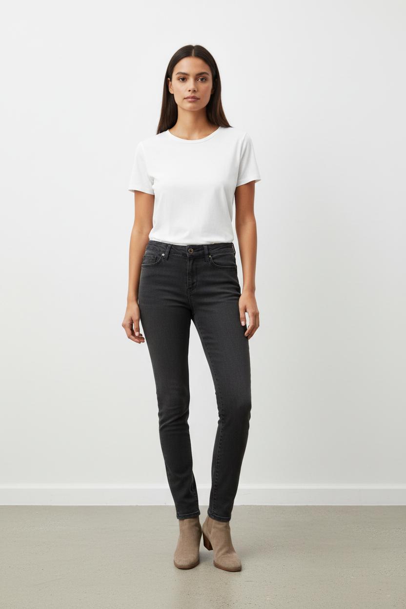 Jean gris foncé - Taille XS/34