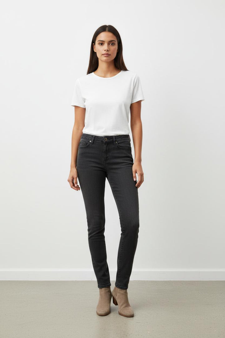 Jean gris foncé - Taille XS/34