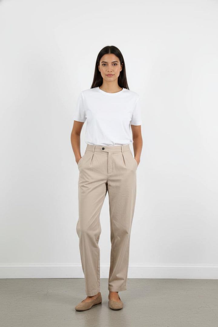 Pantalon beige - Taille XL/42