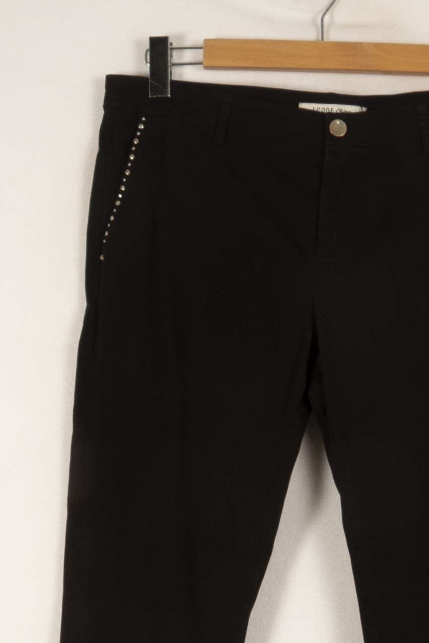 Pantalon noir - Taille XL/42 de la marque I.Code | PARAD42263 - Vendu par Paradigme - Image 2