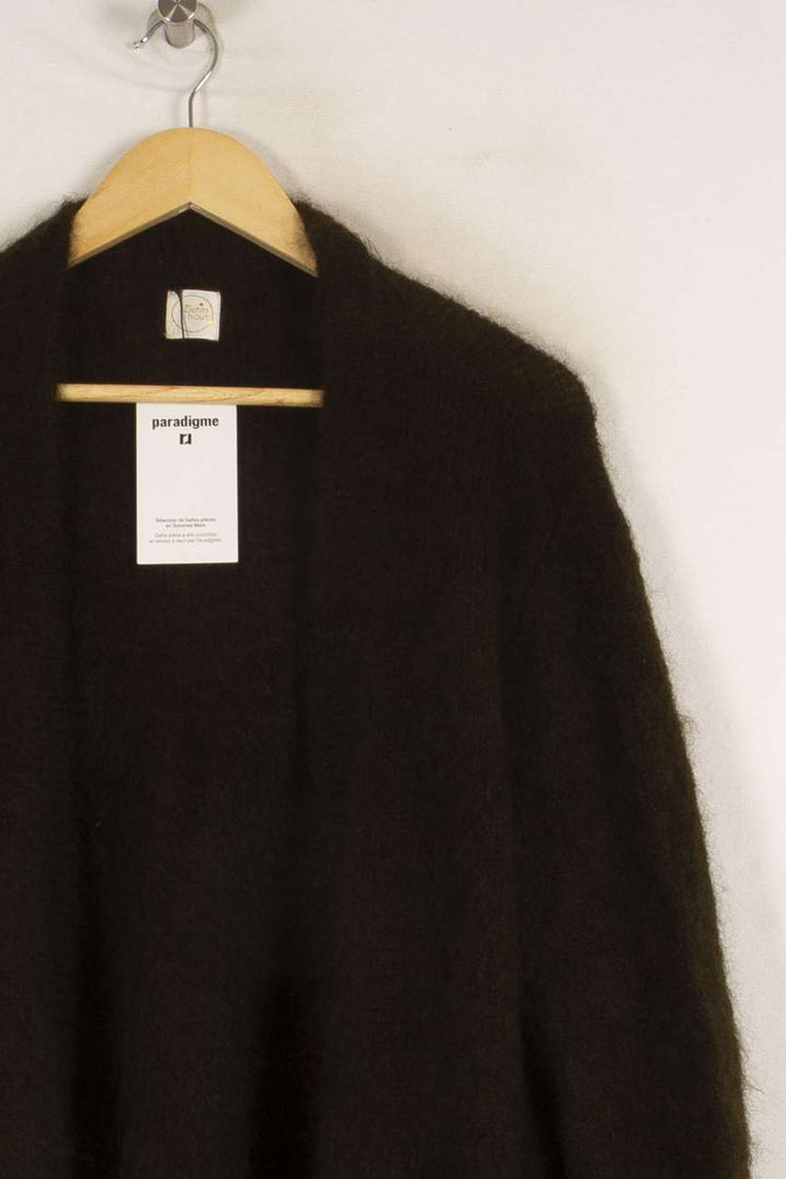 Gilet vert/marron - Taille S/36 de la marque Des petits hauts | PARAD42264 - Vendu par Paradigme - Image 2