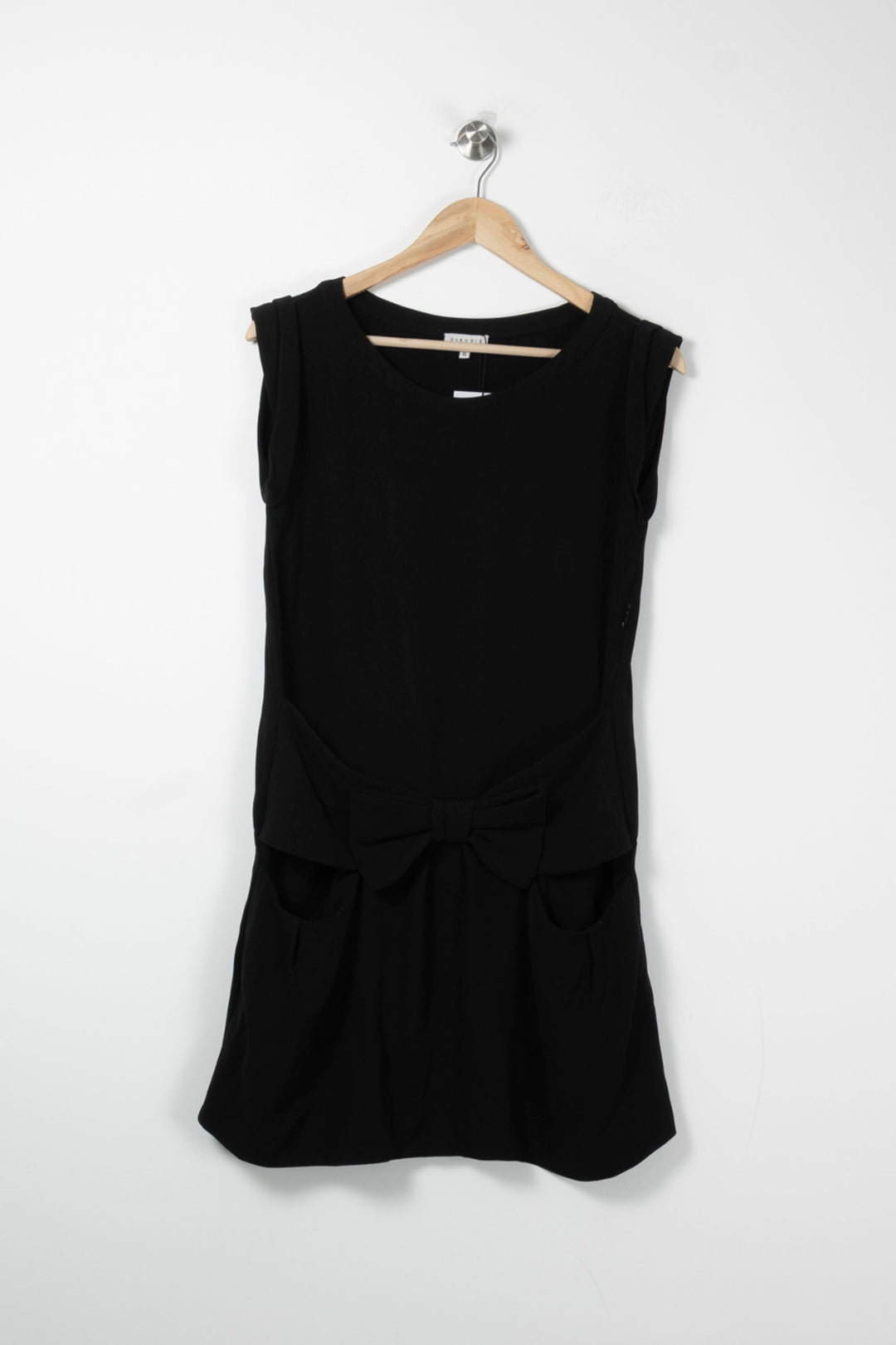 Robe noire - Taille XS/34 de la marque Claudie Pierlot | PARAD42272 - Vendu par Paradigme - Image 2