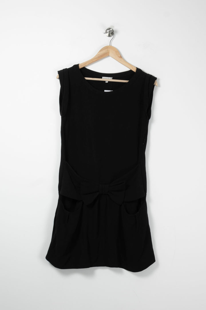 Robe noire - Taille XS/34 de la marque Claudie Pierlot | PARAD42272 - Vendu par Paradigme - Image 2