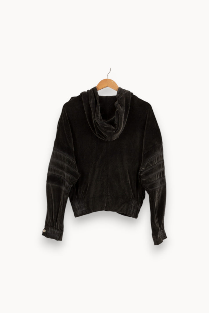 Veste polaire grise - Taille S/36 de la marque The Kooples - Sport | PARAD42288 - Vendu par Paradigme - Image 3
