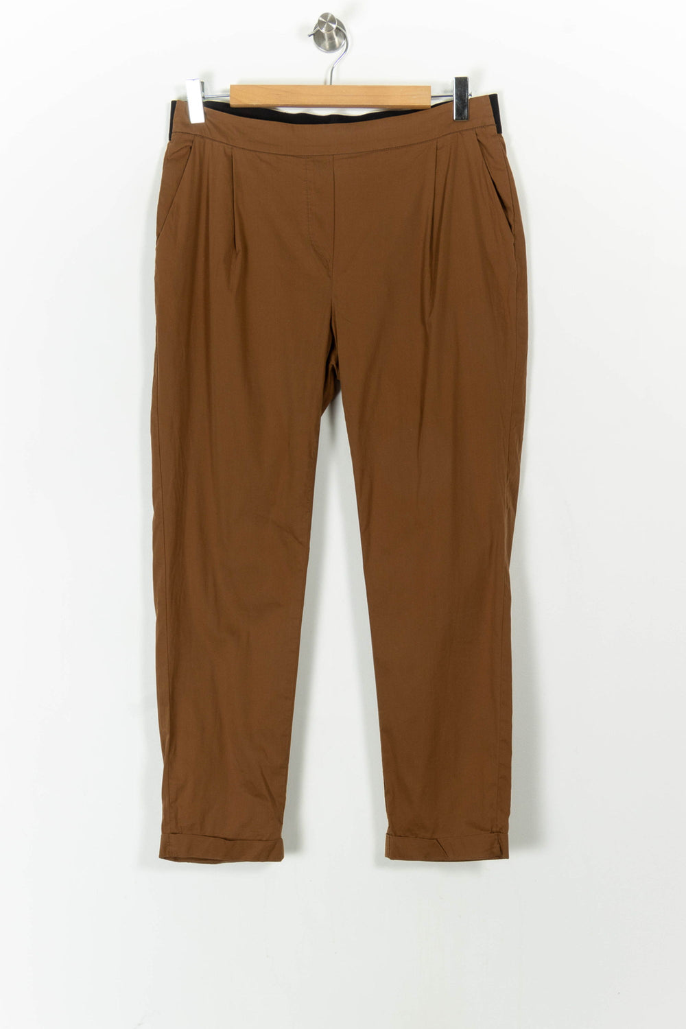 Pantalon marron - Taille M/38 de la marque La Fée Maraboutée | PARAD42299 - Vendu par Paradigme - Image 2