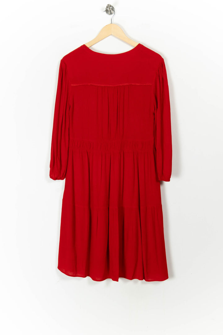 Robe rouge - Taille L/40 de la marque Maison 123 | PARAD42320 - Vendu par Paradigme - Image 4