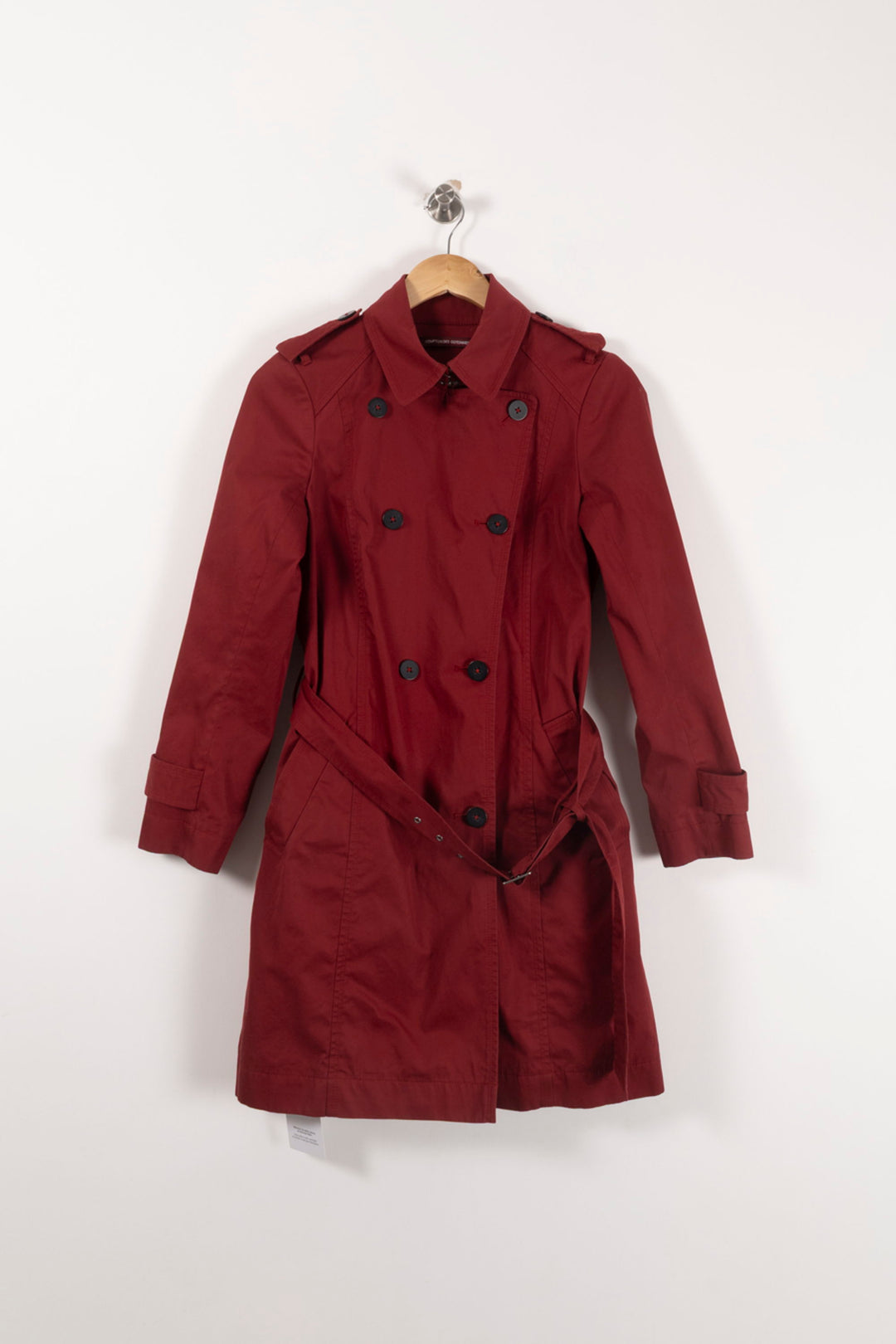 Trench rouge - Taille S/36 de la marque Comptoir des Cotonniers | PARAD42348 - Vendu par Paradigme - Image 2