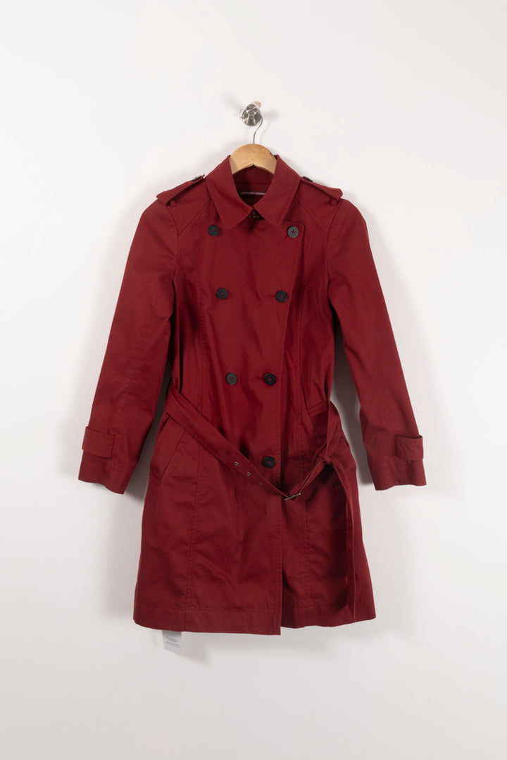 Trench rouge - Taille S/36 de la marque Comptoir des Cotonniers | PARAD42348 - Vendu par Paradigme - Image 2