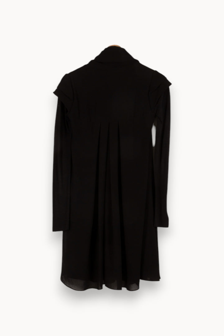Robe noire - Taille M/38 de la marque Vanessa Bruno | PARAD42356 - Vendu par Paradigme - Image 3