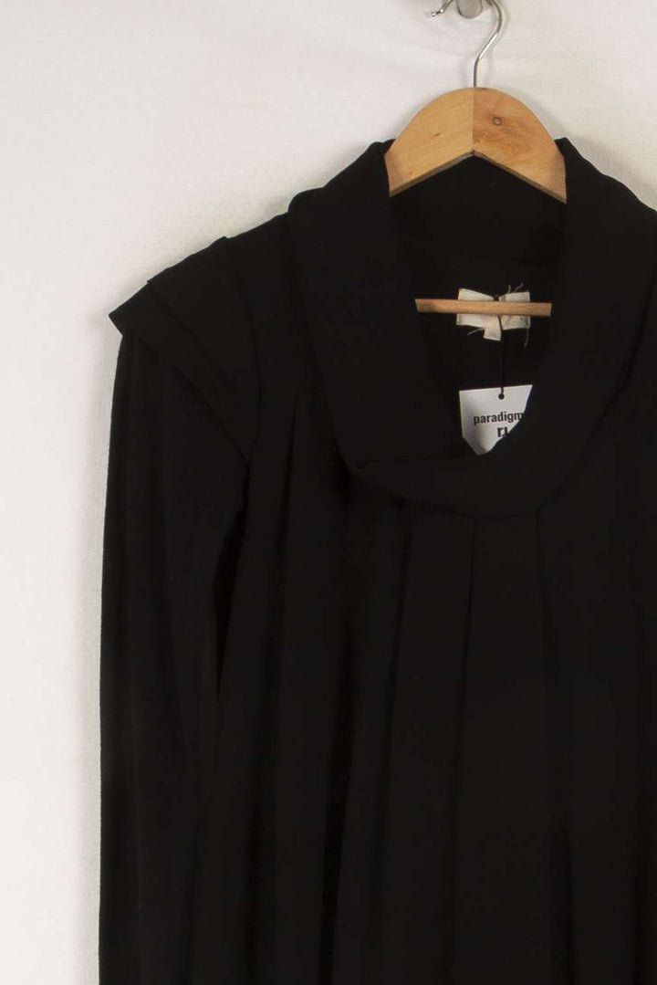 Robe noire - Taille M/38 de la marque Vanessa Bruno | PARAD42356 - Vendu par Paradigme - Image 2