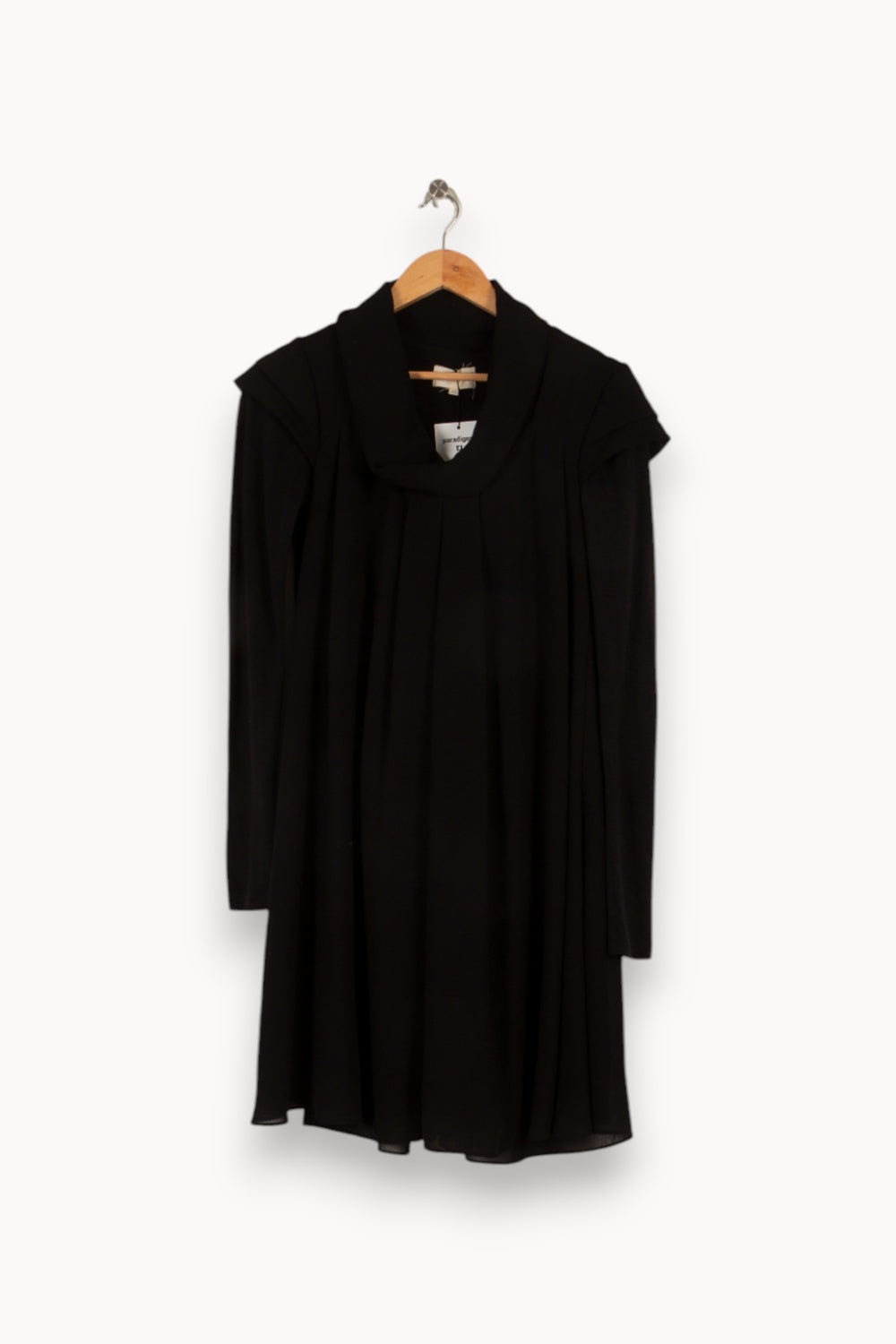 Robe noire - Taille M/38 de la marque Vanessa Bruno | PARAD42356 - Vendu par Paradigme - Image 1