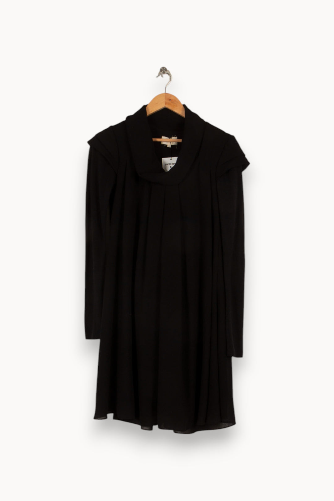 Robe noire - Taille M/38 de la marque Vanessa Bruno | PARAD42356 - Vendu par Paradigme - Image 1