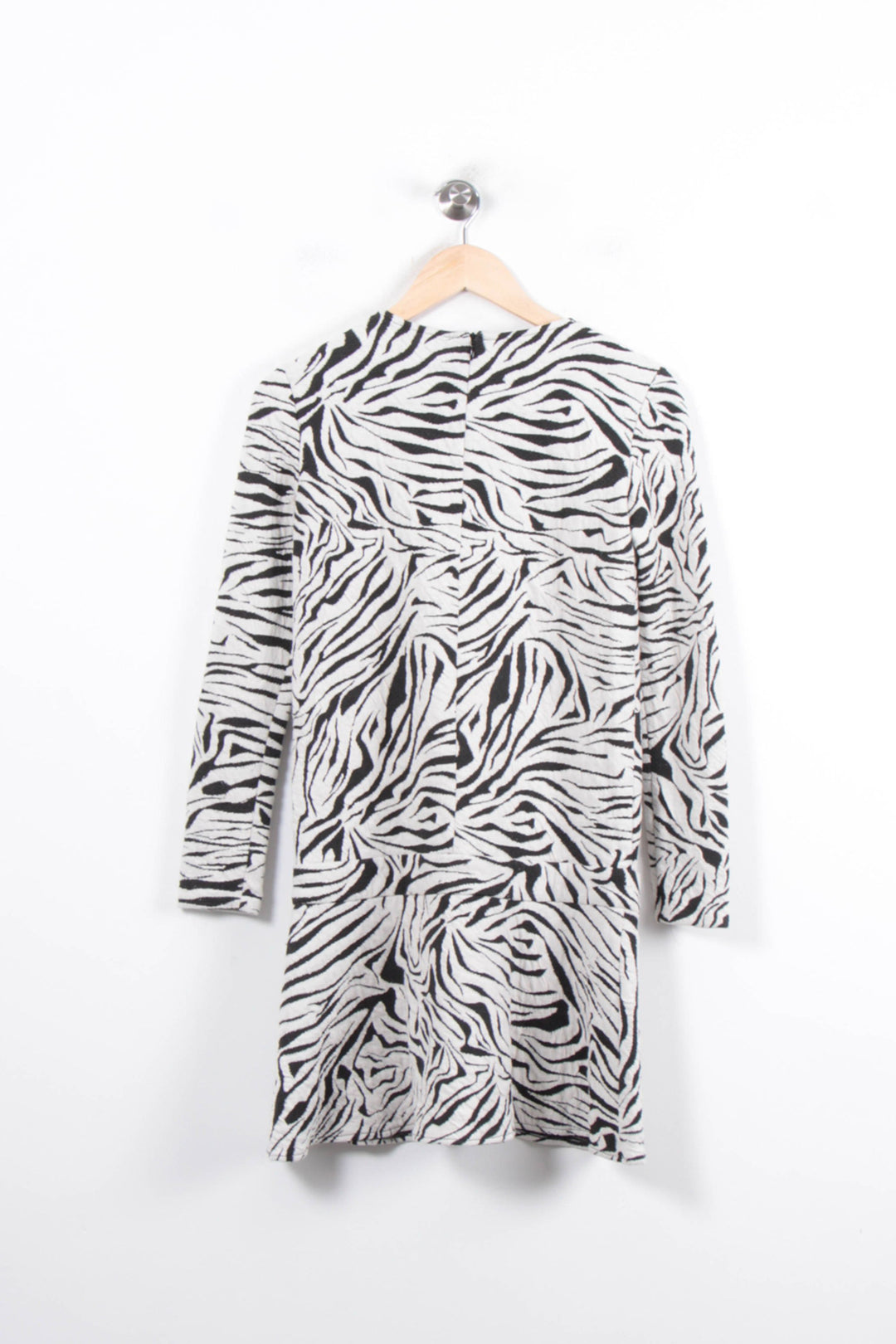 Robe blanche zébrée - Taille XS/34 de la marque ba&sh | PARAD42358 - Vendu par Paradigme - Image 4