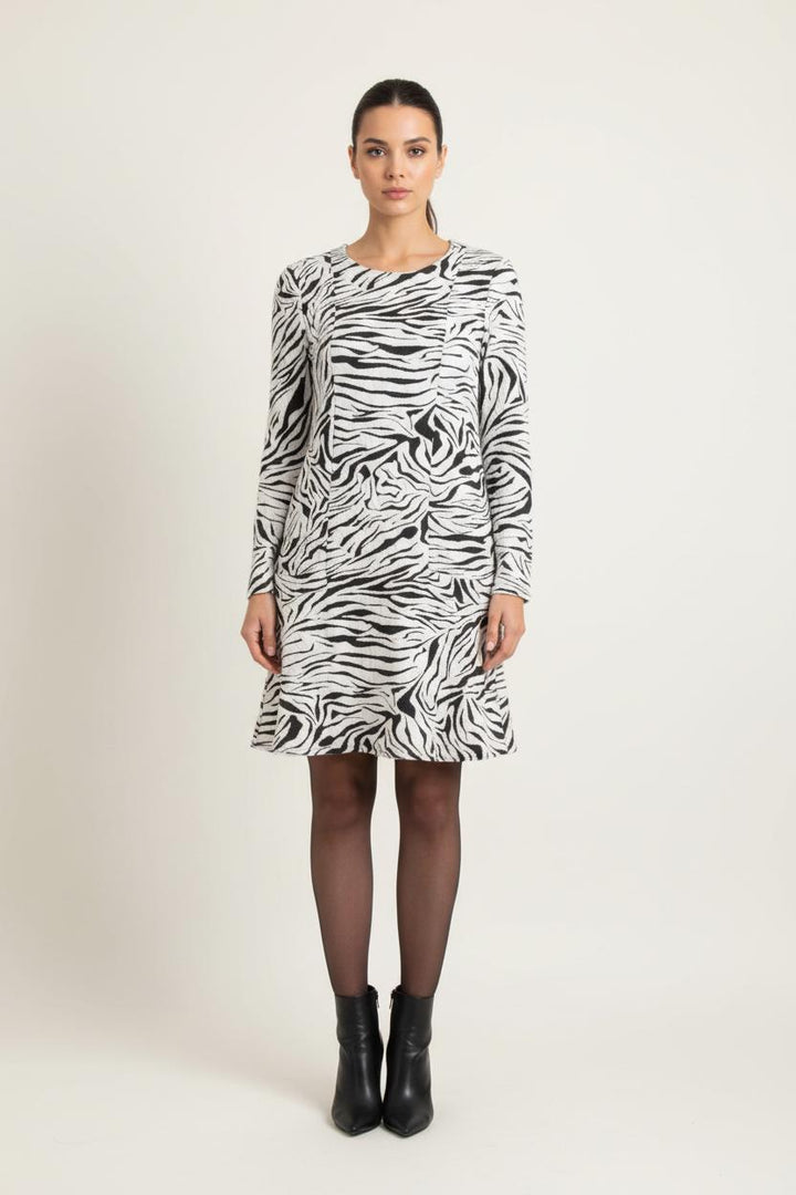 Robe blanche zébrée - Taille XS/34 de la marque ba&sh | PARAD42358 - Vendu par Paradigme - Image 1
