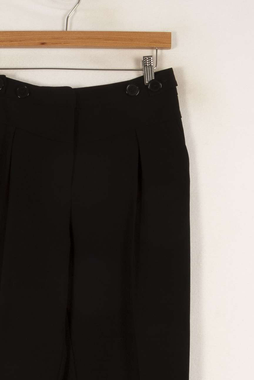 Pantalon noir - Taille S/36 de la marque Claudie Pierlot | PARAD42360 - Vendu par Paradigme - Image 2