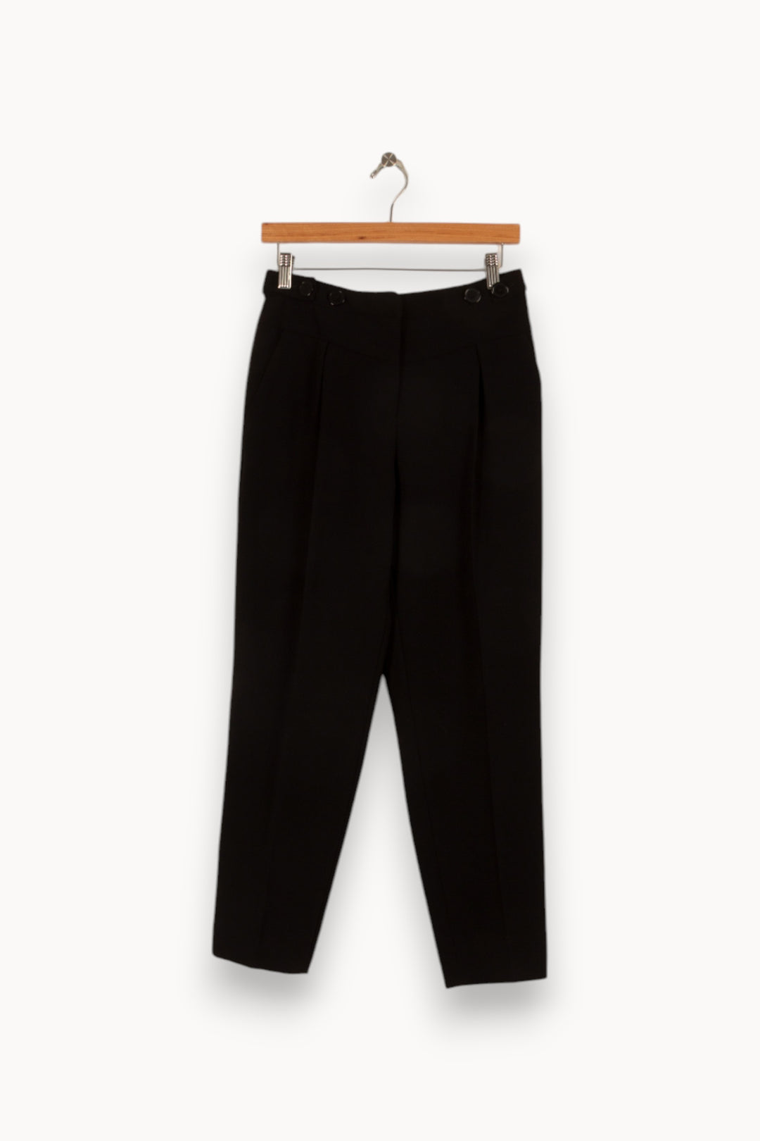 Pantalon noir - Taille S/36 de la marque Claudie Pierlot | PARAD42360 - Vendu par Paradigme - Image 1