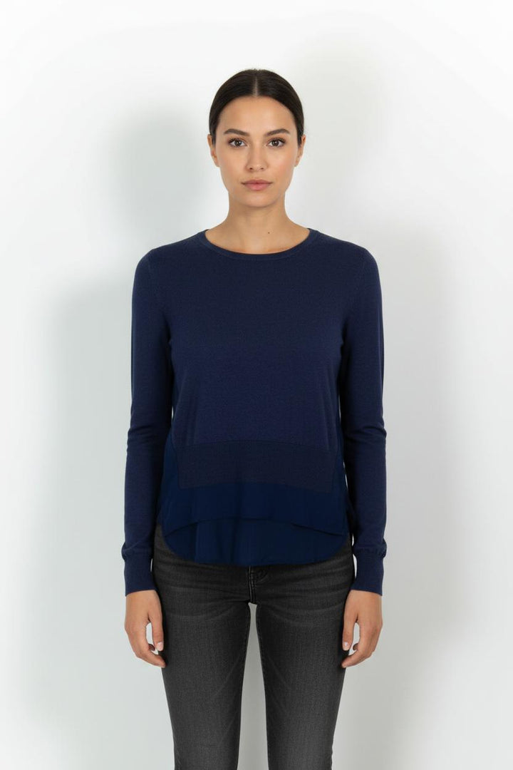 Pull bleu foncé - Taille S/36 de la marque Comptoir des Cotonniers | PARAD42363 - Vendu par Paradigme - Image 1